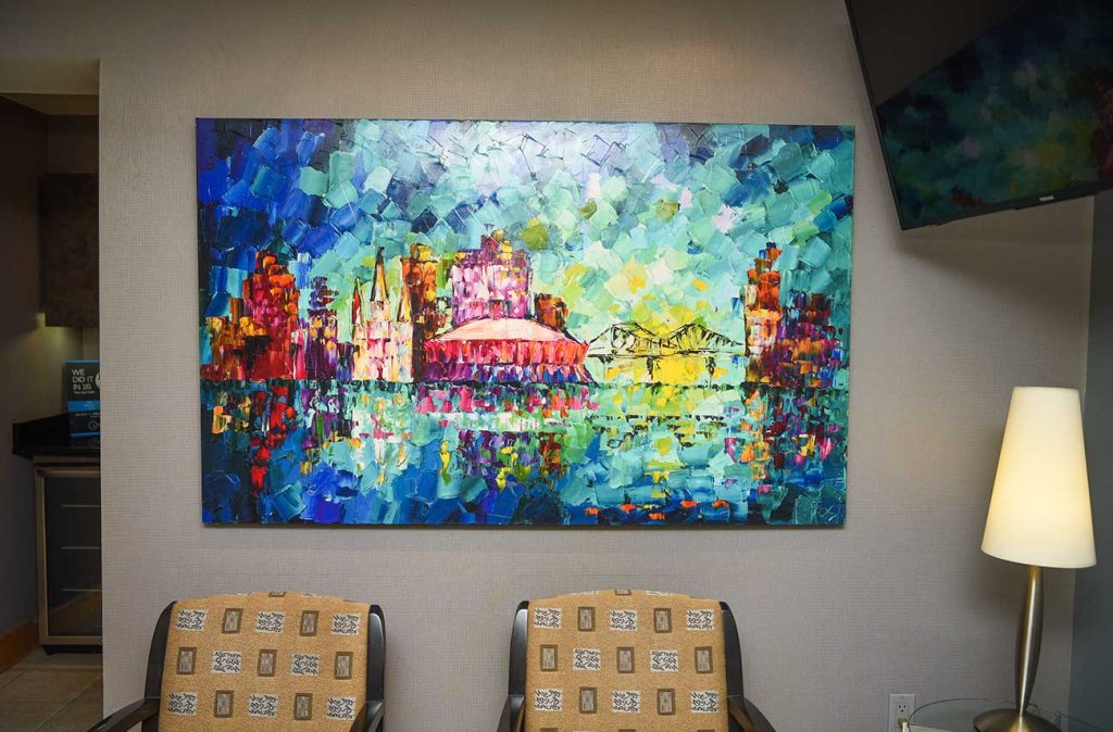 Fleur de Lis Dental Care - Wall art 04